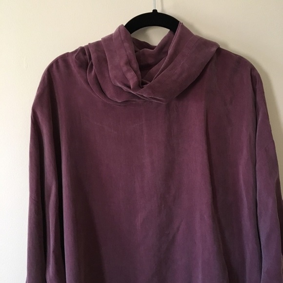 Jerry Giardelli purple blouse tunic one size - Picture 3 of 8